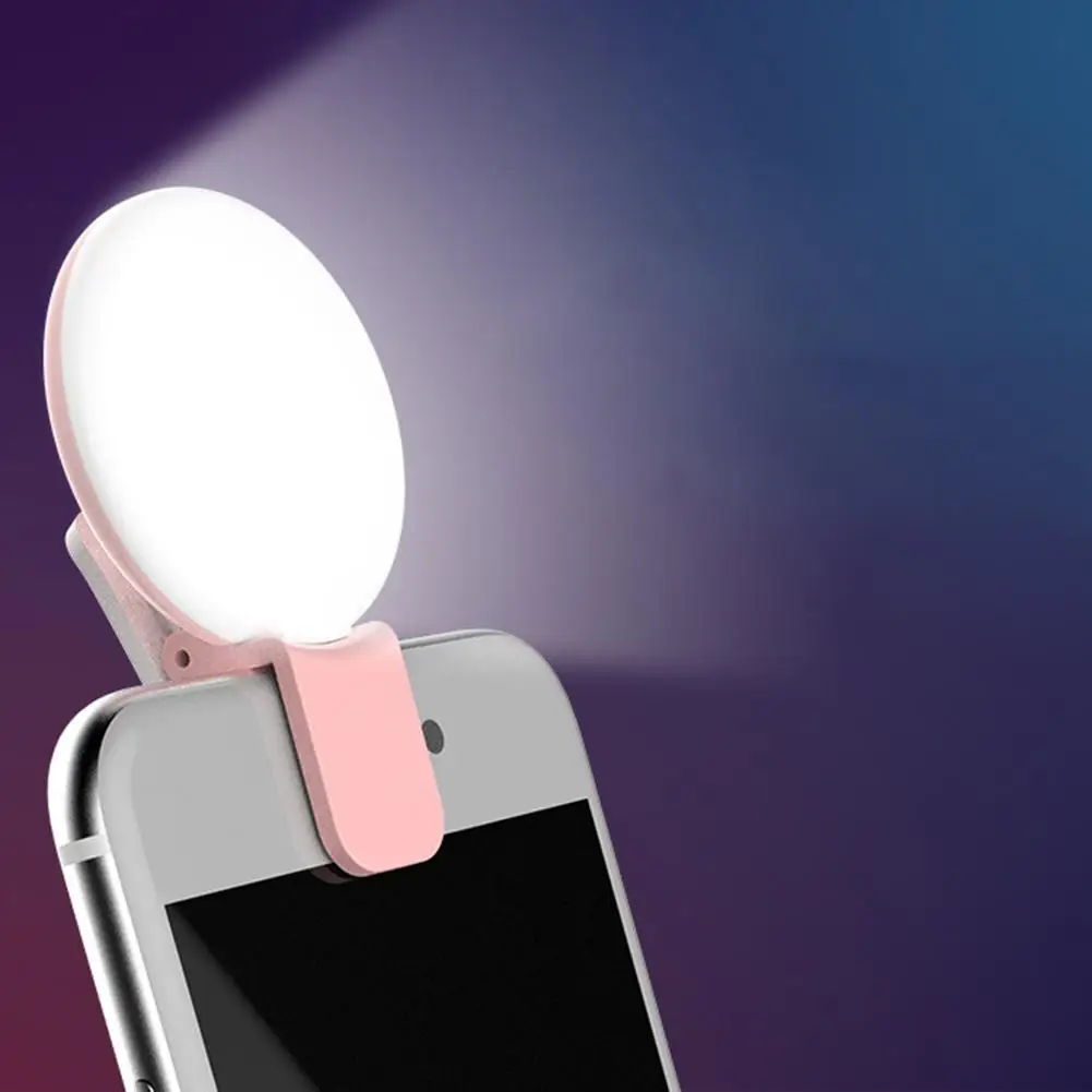 Photography Lighting Portable - โทรศัพท์มือถือ LED Selfie แหวนแสงแบบพกพา Mini ทนทานสามหยุด
