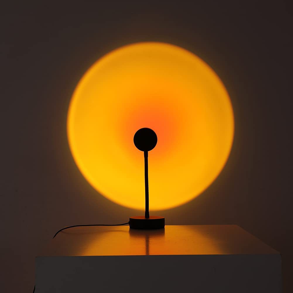Photography Lighting Mood - LED Sunset โคมไฟ Nightlights USB โปรเจคเตอร์วันเกิดตกแต่งไฟอารมณ์สําหรับห้องนอนห้องนั่งเล่นผนังการถ่ายภาพ