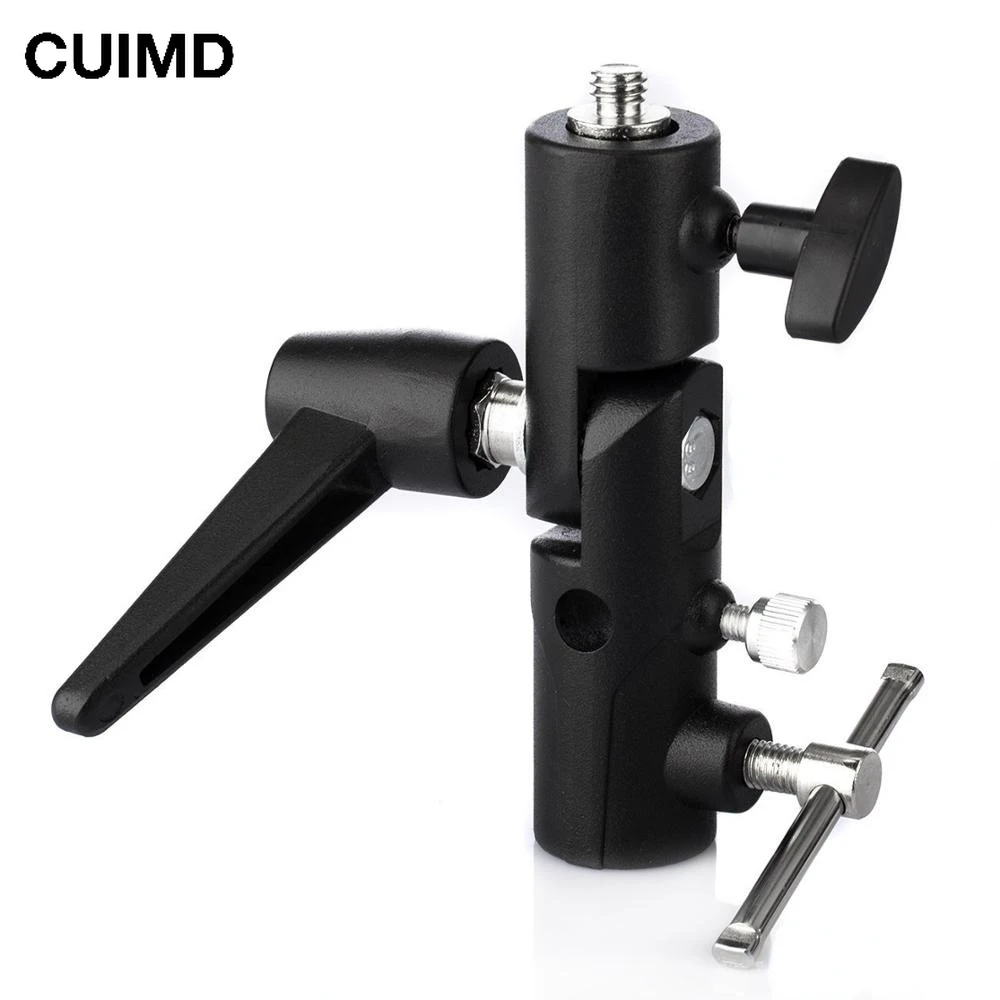 Photography Umbrella Lighting Kit - วงเล็บแฟลชรองเท้าร้อนผู้ถือร่มขาตั้ง Mount Adapter สําหรับขาตั้งกล้องถ่ายภาพสตูดิโอถ่ายภาพ