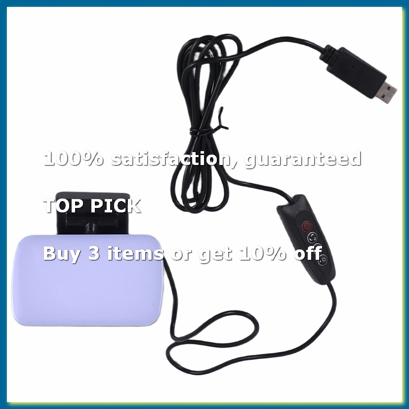 Photography Lighting Portable - ไฟวิดีโอขนาดเล็กสำหรับการประชุม วีดีโอบล็อก การถ่ายภาพ ไฟเติมแสงสำหรับเซลฟี่ ปรับระดับได้ พกพาสะดวก