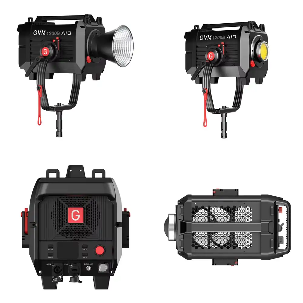 Photography Lighting Video - ไฟสปอตไลท์วิดีโอ GVM SD1200B AIO 1200W สำหรับการถ่ายภาพ