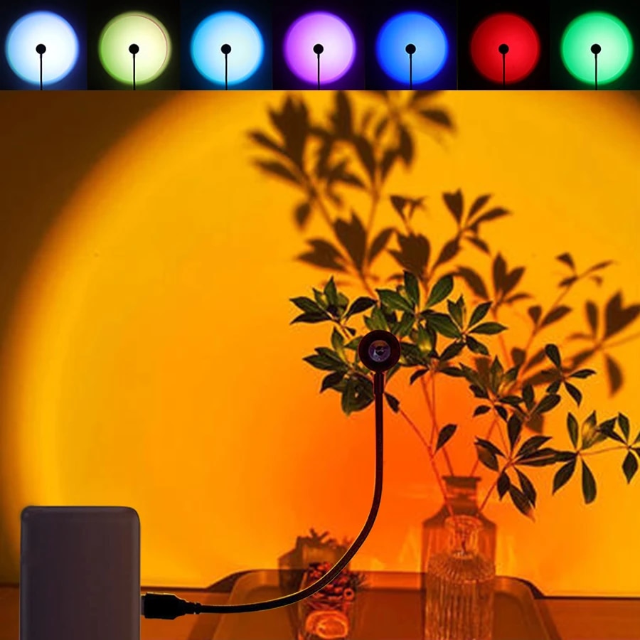 Photography Lighting Mood - MeeToo USB Sunset Mood โคมไฟ LED