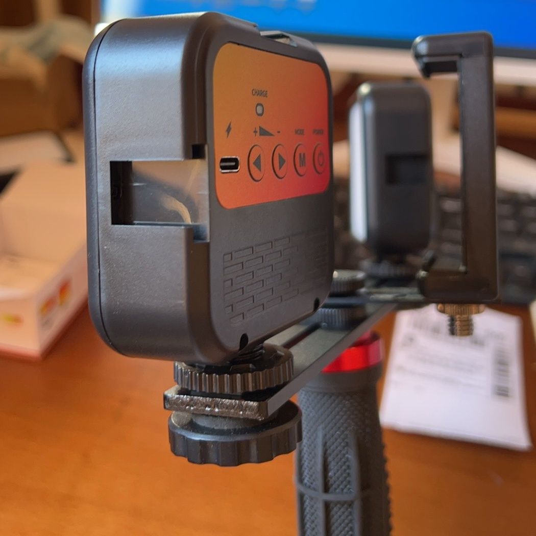 Photography Mobile Lighting - ไฟถ่ายภาพช่องปากแบบพกพา มัลติฟังก์ชั่น ไฟ LED สำหรับถ่ายภาพช่องปาก พร้อมไฟเติมแบบมือถือ