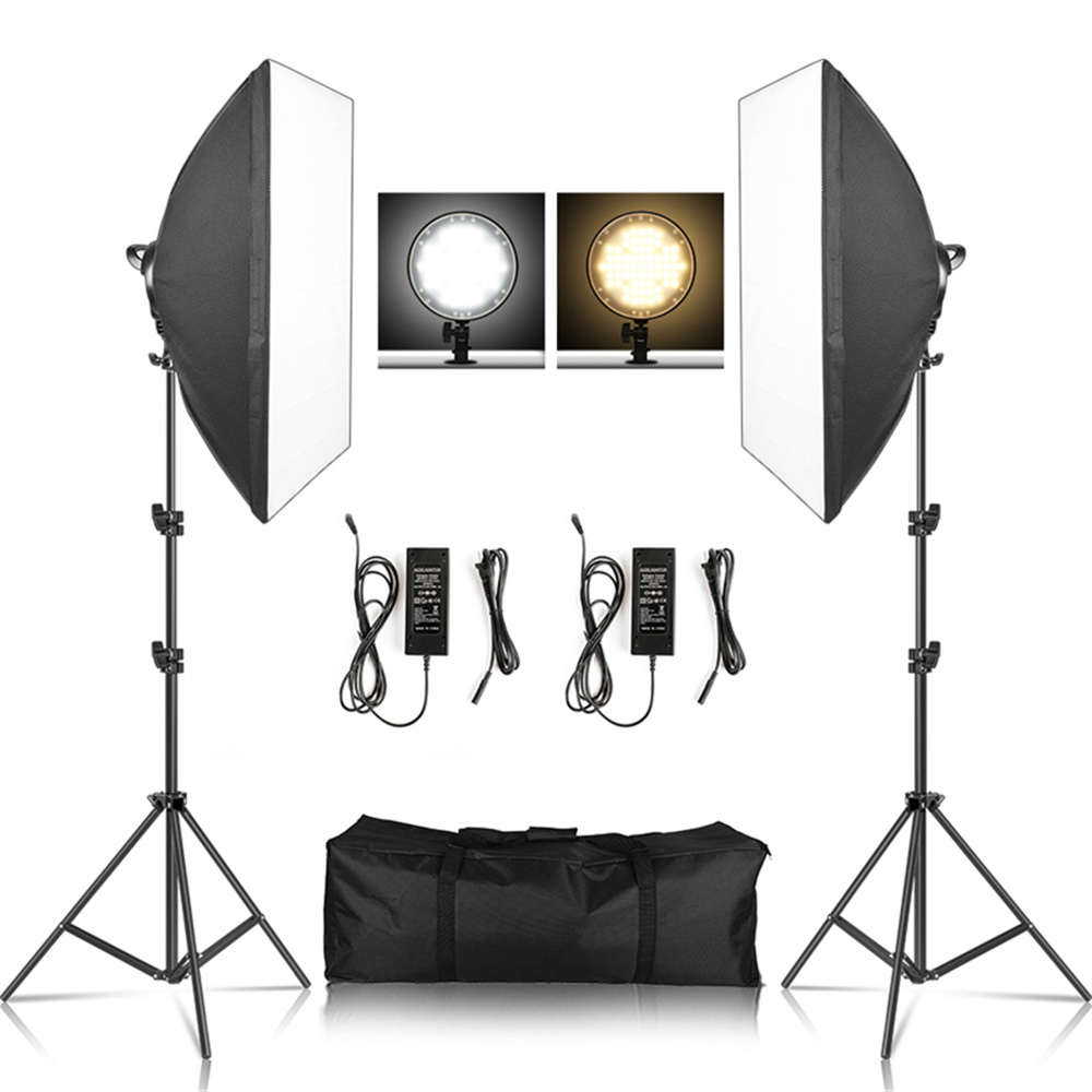 Photography Umbrella Lighting Kit - Softbox Light ชุดถ่ายภาพ Photo 2M Tripiod