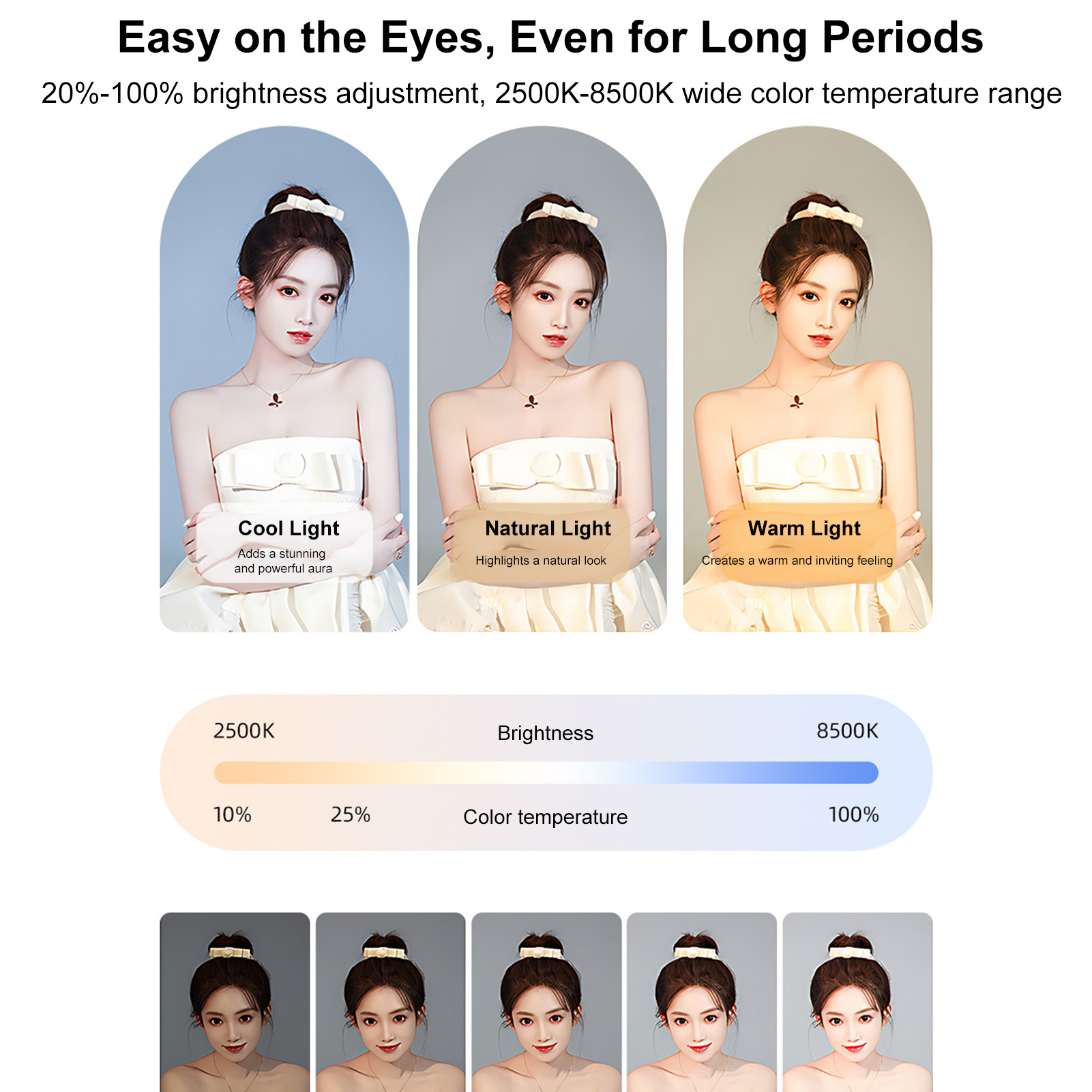 ไฟโทรศัพท์มือถือแบบชาร์จได้ พร - Photography Lighting Video บทวิจารณ์และราคา