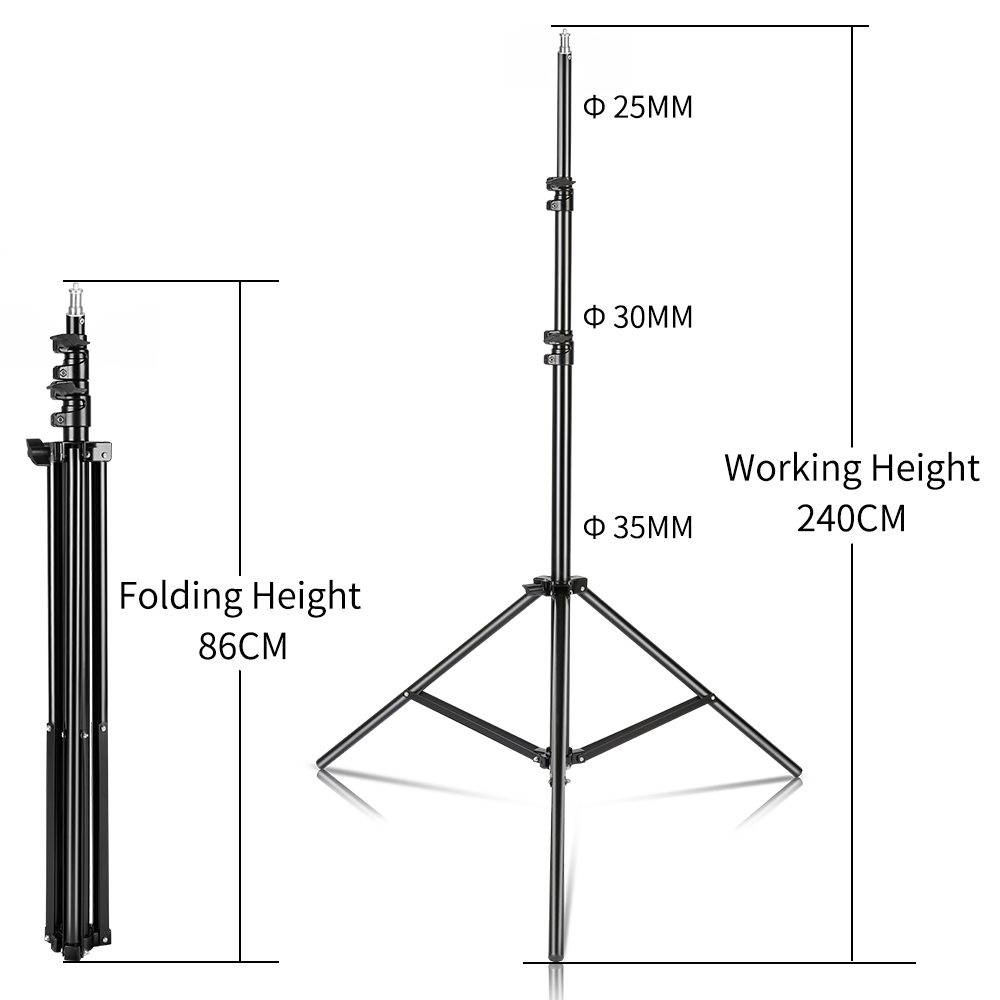 ขาตั้งกล้องถ่ายภาพแบบสกรู 1/4  - Photography Umbrella Lighting Kit บทวิจารณ์และราคา