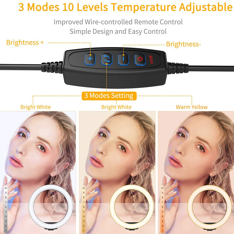 ไฟวงแหวน LED ขนาด 6/10/12 นิ้ว - Photography Lighting Circle บทวิจารณ์และราคา