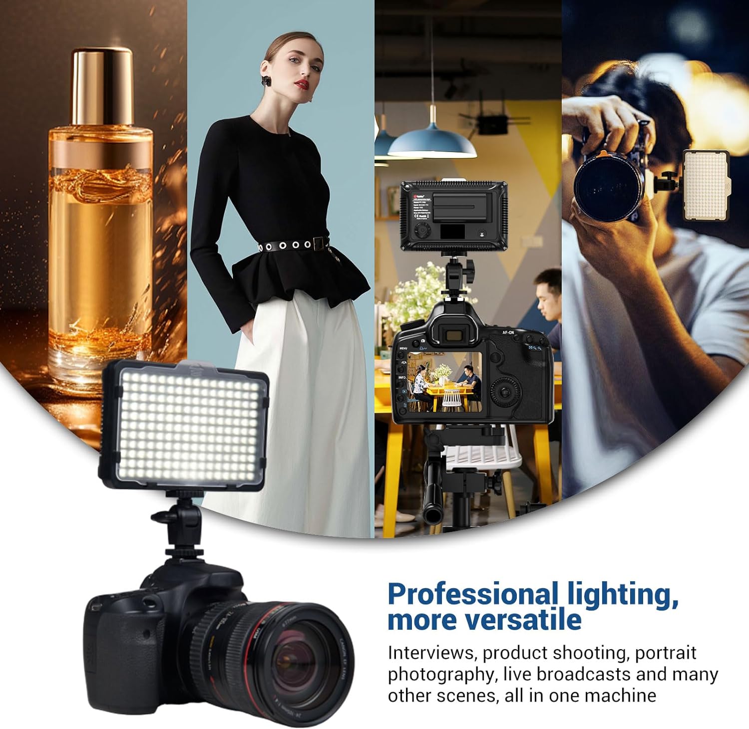 ไฟ LED สตรีมมิ่งสำหรับสตูดิโอถ - Photography Umbrella Lighting Kit บทวิจารณ์และราคา