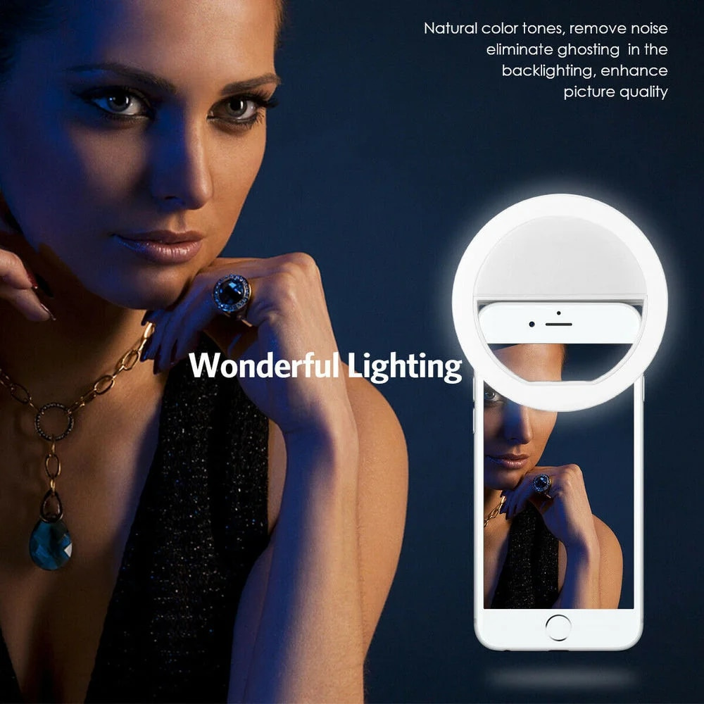 ไฟเซลฟี่ LED แบบพกพา ชาร์จผ่าน - Photography Lighting Video บทวิจารณ์และราคา