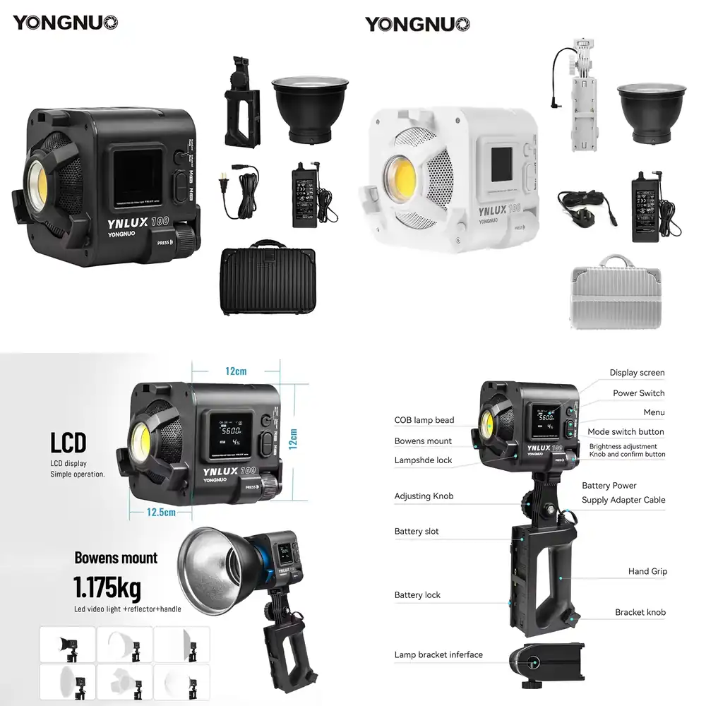 ไฟวิดีโอ LED แบบพกพา YONGNUO Y - Photography Lighting Video บทวิจารณ์และราคา