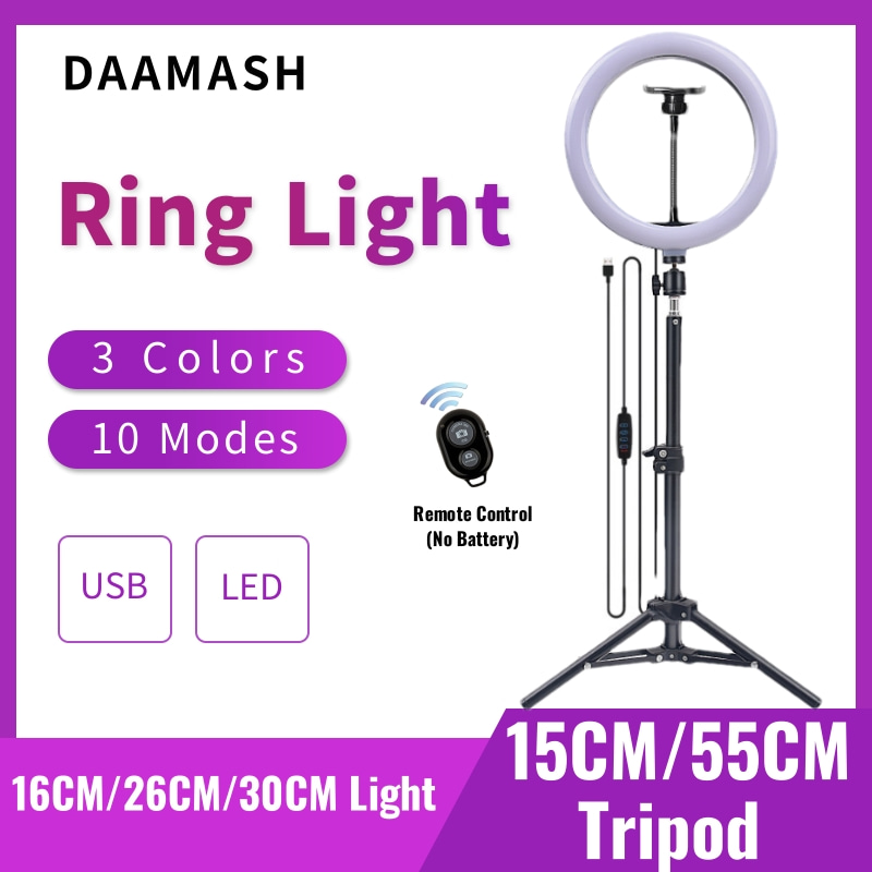 16ซม./26ซม./30ซม. ไฟวงแหวนสำหร - Photography Lighting Circle บทวิจารณ์และราคา