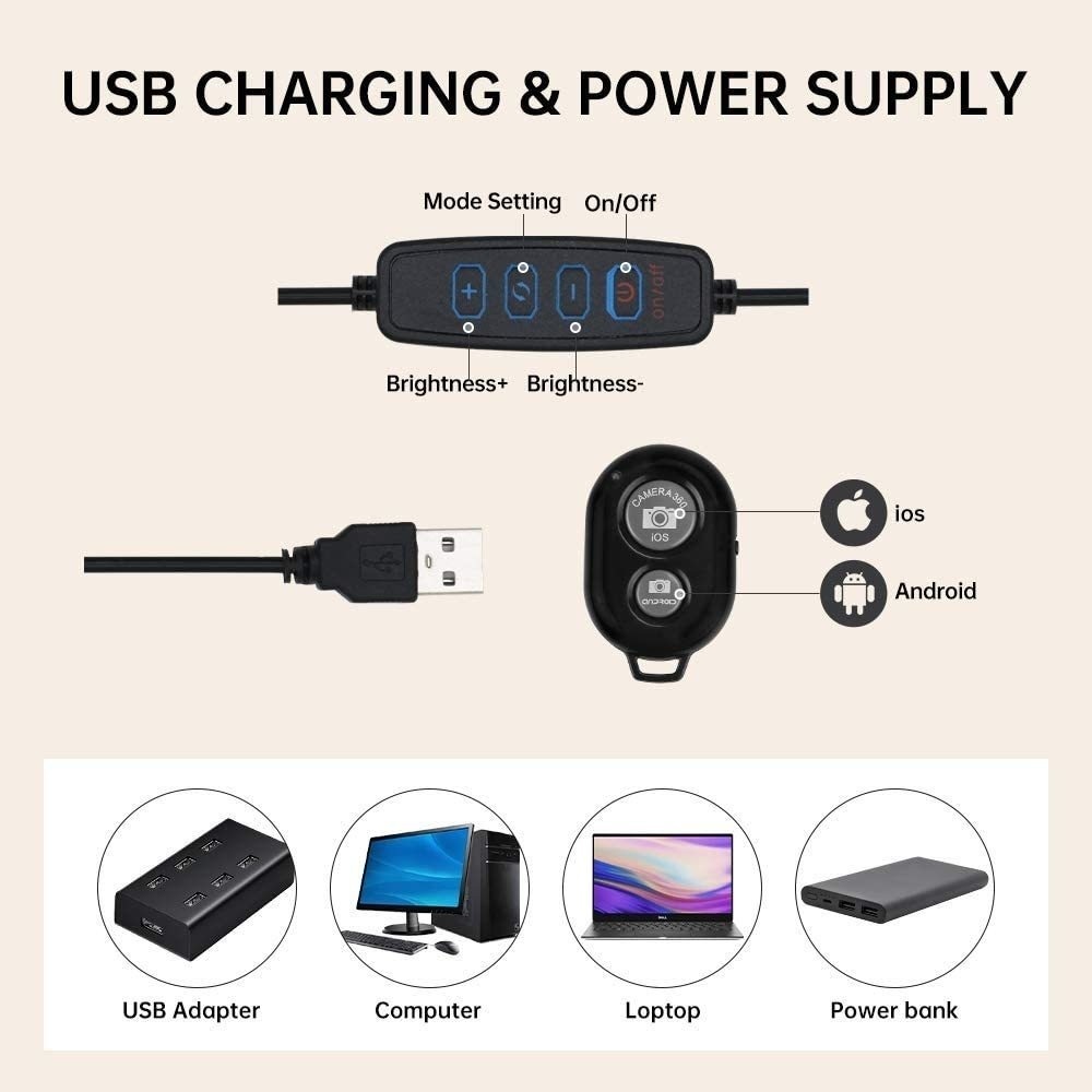16ซม./26ซม./30ซม. ไฟวงแหวนสำหร - Photography Lighting Circle บทวิจารณ์และราคา
