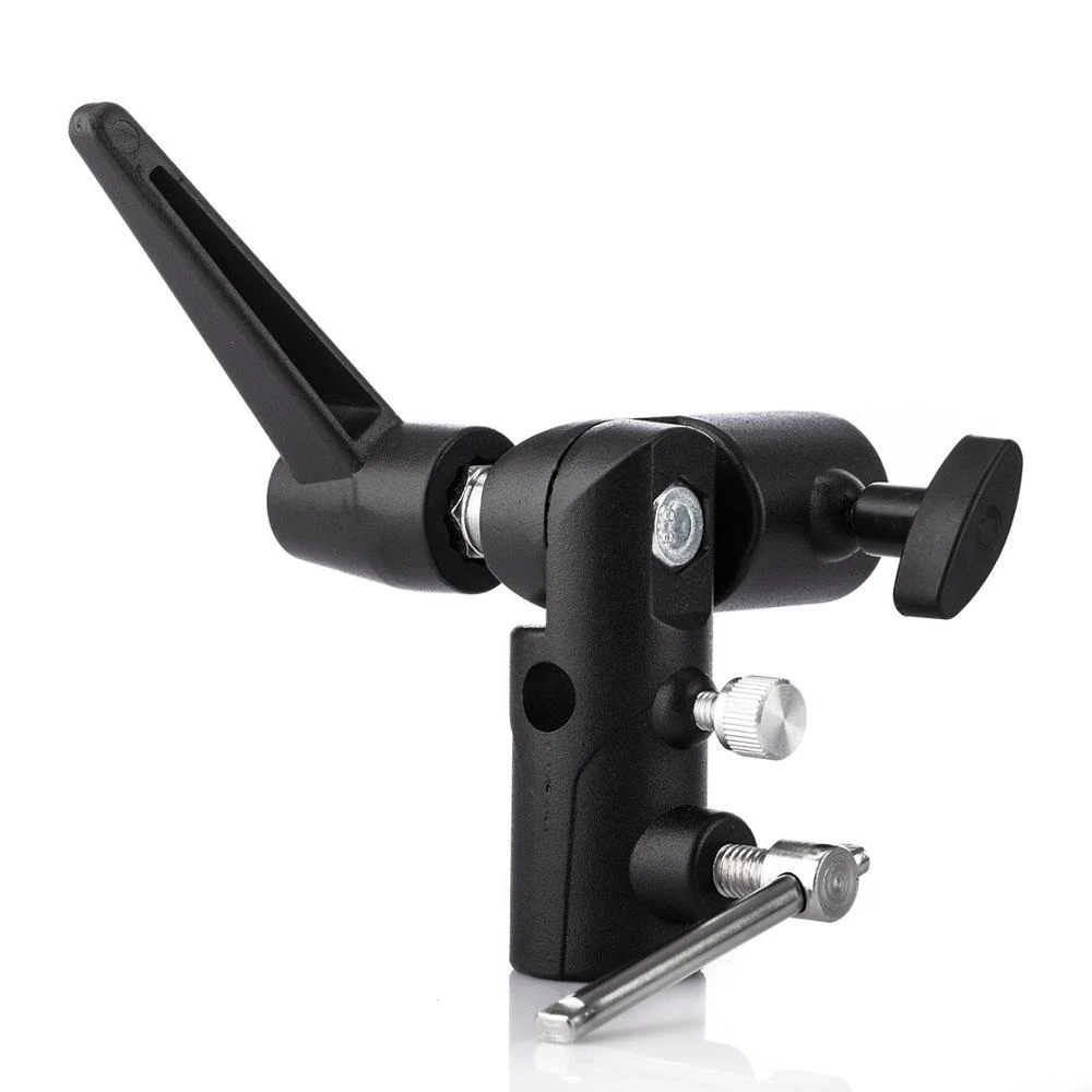 วงเล็บแฟลชรองเท้าร้อนผู้ถือร่ม - Photography Umbrella Lighting Kit บทวิจารณ์และราคา