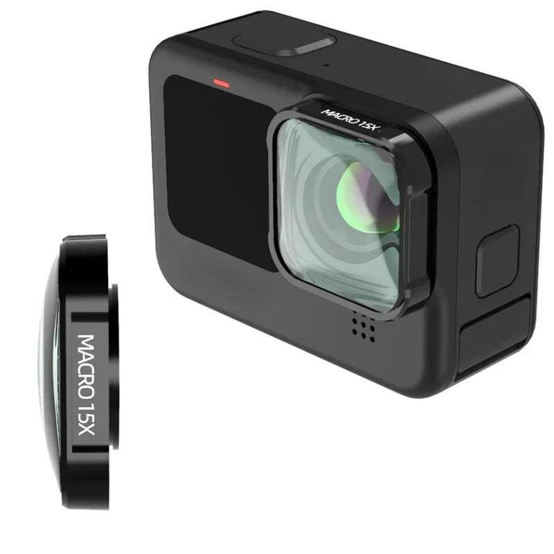 ฟิลเตอร์เลนส์15X มาโคร HD สำหร - Gopro Action Camera Hero 12 Black บทวิจารณ์และราคา