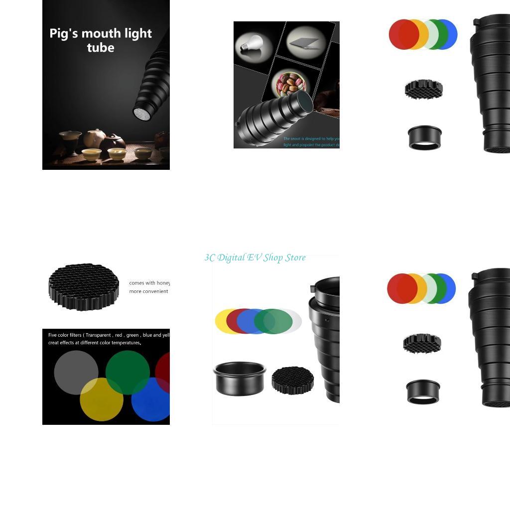 E74D 1 ชุดการถ่ายภาพ Snoot Set - Photography Using Lighting บทวิจารณ์และราคา