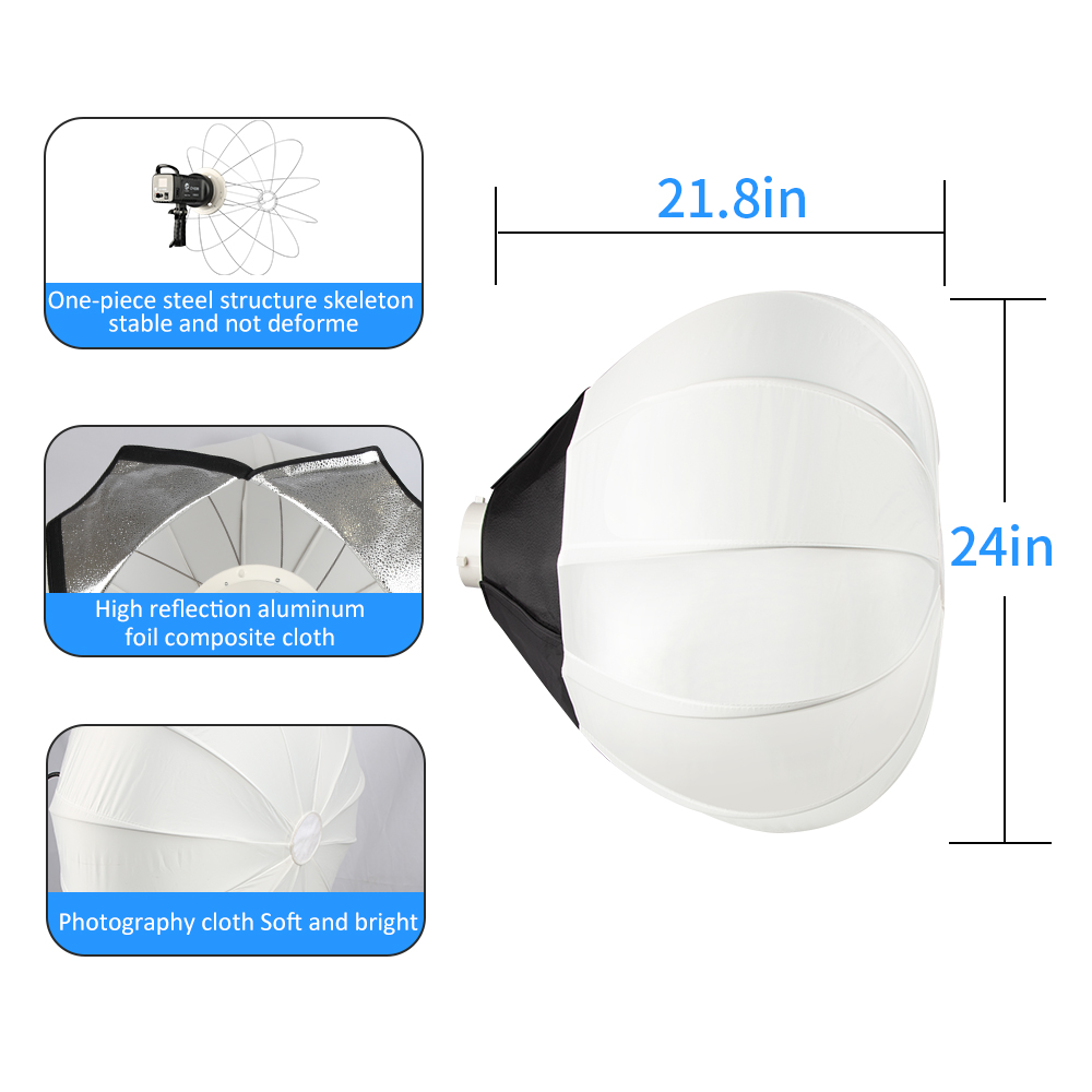 ซอฟต์บ็อกซ์ทรงกลมขนาด 65 ซม. แ - Globe Modifier Round บทวิจารณ์และราคา