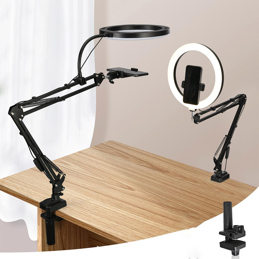 ไฟวงแหวนพร้อมขาตั้งและที่วางโท - Photography Lighting Circle บทวิจารณ์และราคา