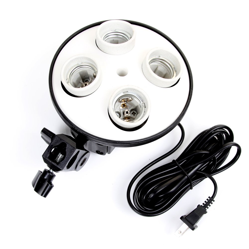 E27 ฐานสี่โคมไฟหลอดไฟใช้สำหรับ - Photography Using Lighting บทวิจารณ์และราคา