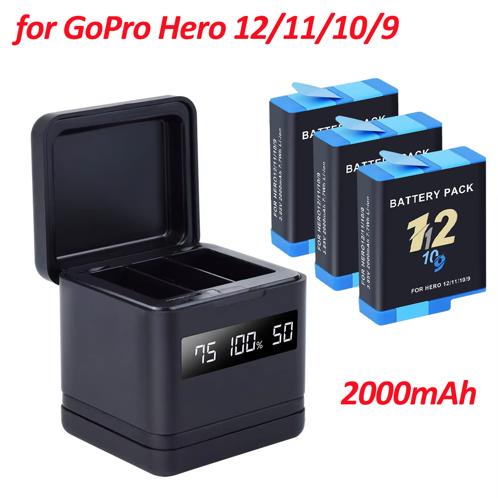 แบตเตอรี่ PALO สำหรับกล้อง GoP - Gopro Action Camera Hero 12 Black บทวิจารณ์และราคา