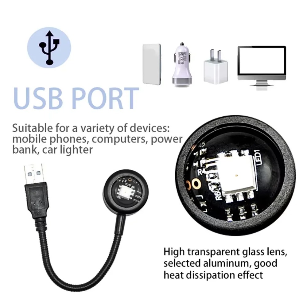 LED RGB โคมไฟฉายภาพพระอาทิตย์ต - Photography Lighting Mood บทวิจารณ์และราคา