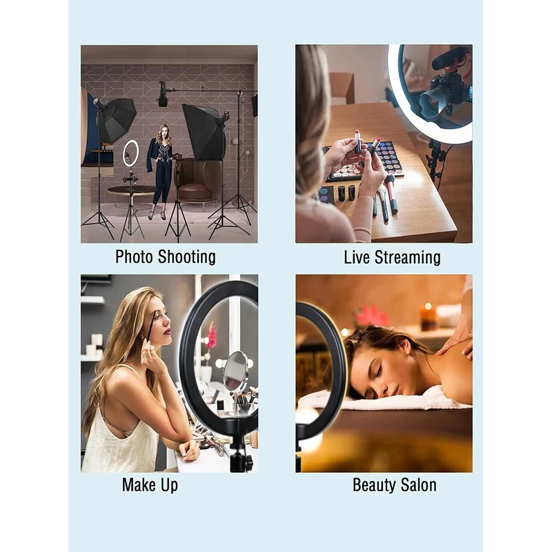 ไฟวงแหวน Desiontal ขนาด 26 ซม. - Photography Lighting Circle บทวิจารณ์และราคา