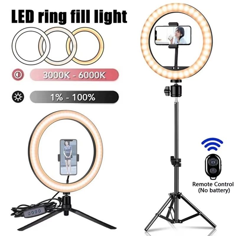 ไฟวงแหวน LED สำหรับถ่ายเซลฟี่  - Photography Lighting Circle บทวิจารณ์และราคา