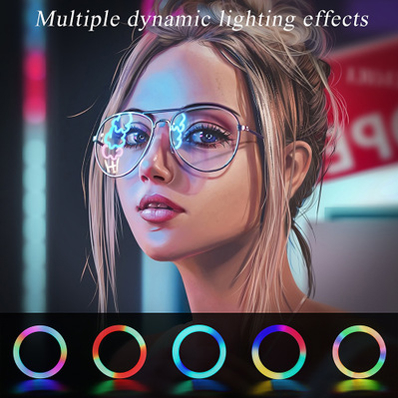 13นิ้ว RGB Led Selfie 0.5M 1.6 - Photography Lighting Circle บทวิจารณ์และราคา
