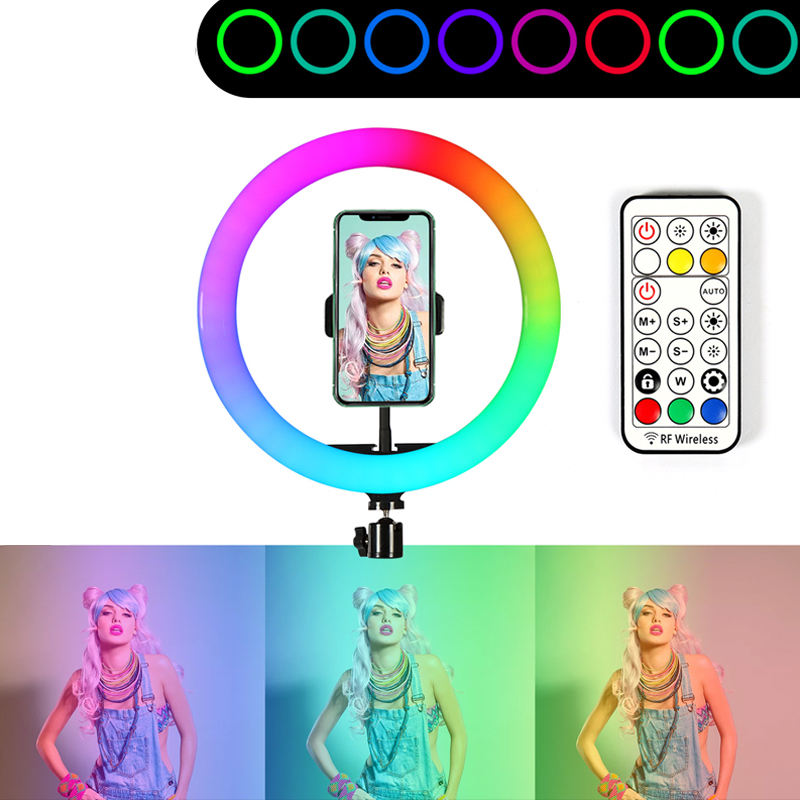 13นิ้ว RGB Led Selfie 0.5M 1.6 - Photography Lighting Circle บทวิจารณ์และราคา