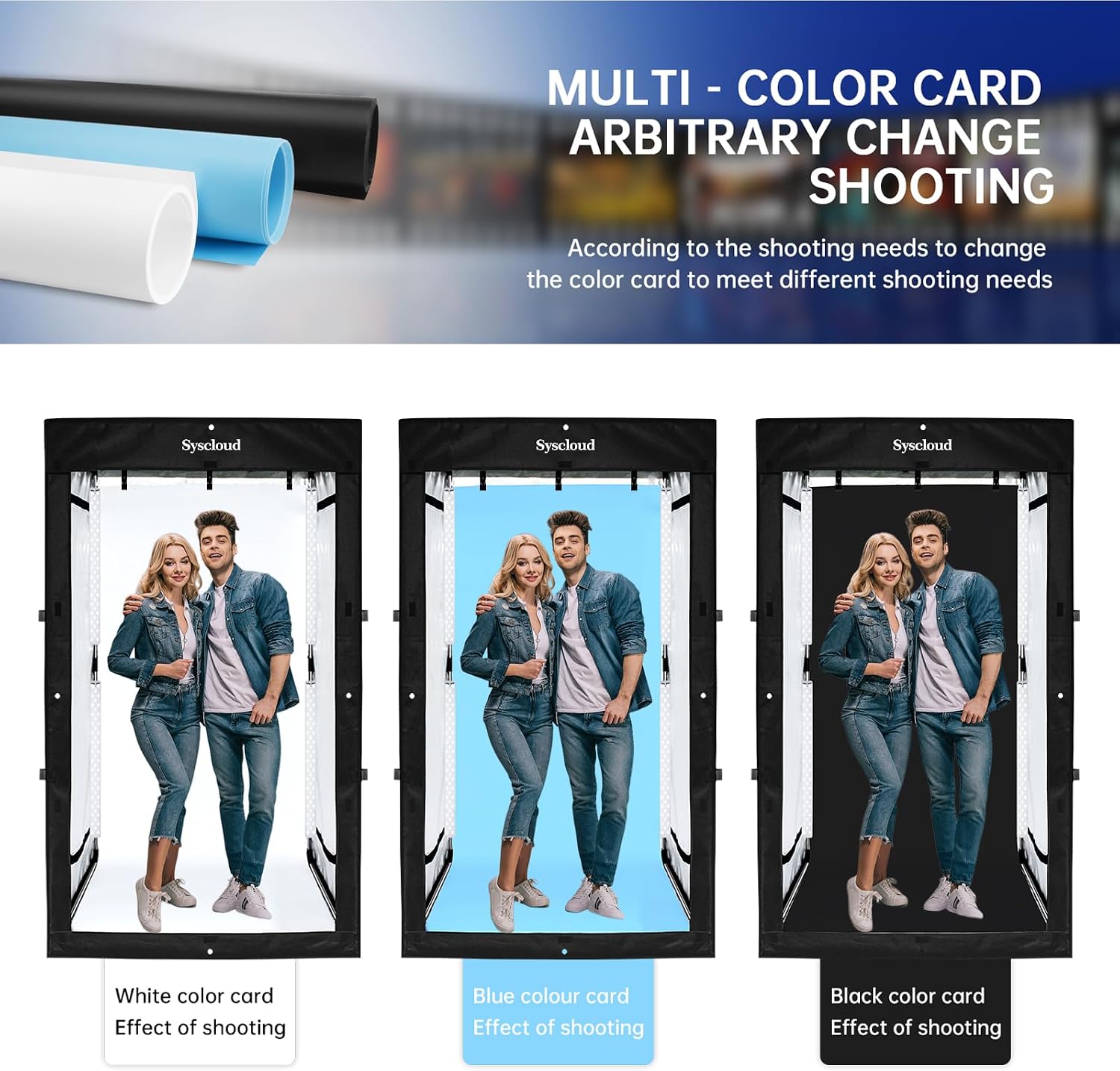เต็นท์ถ่ายภาพพร้อมไฟ LED ปรับค - Photography Lighting Backdrop บทวิจารณ์และราคา