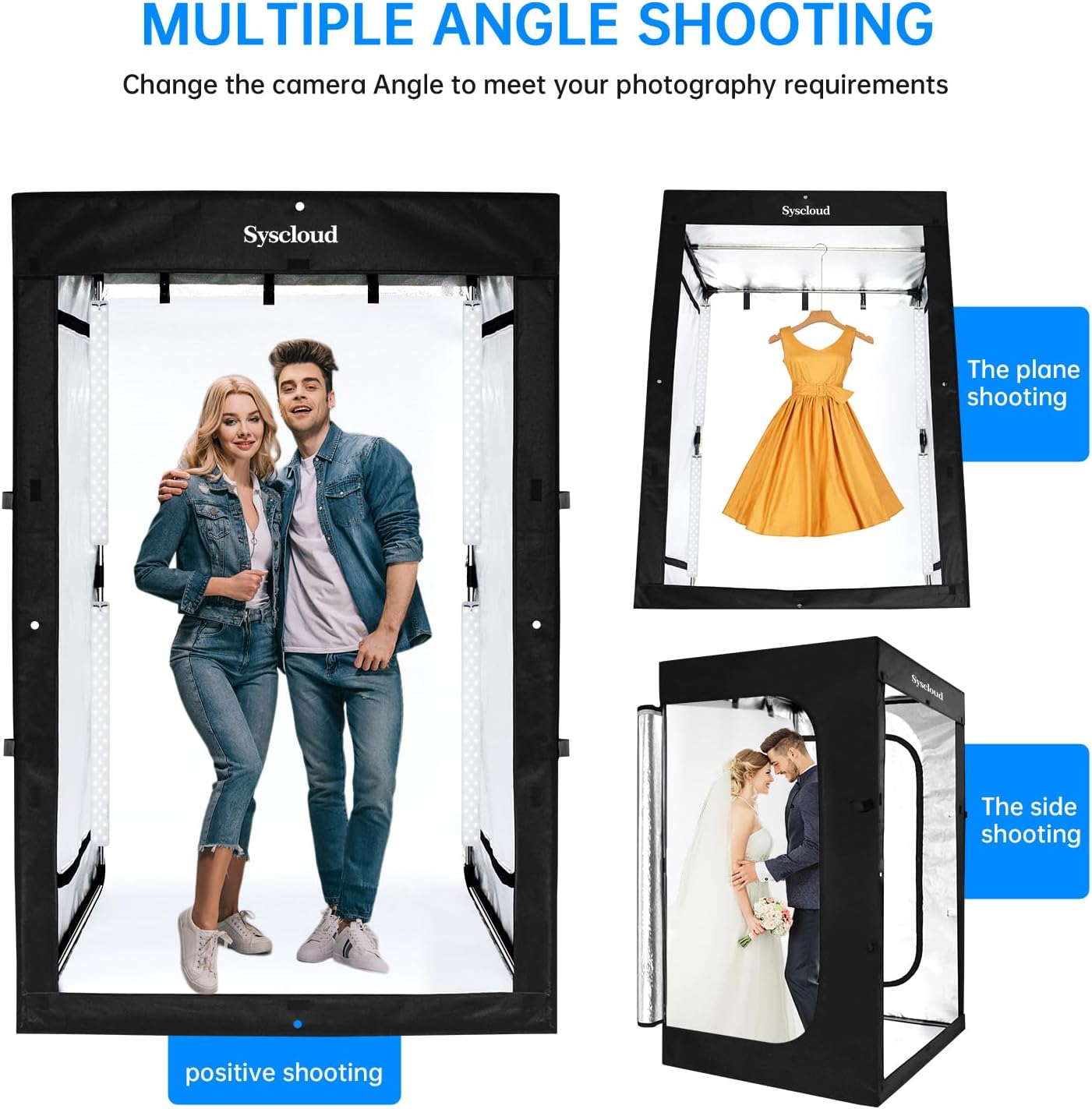 เต็นท์ถ่ายภาพพร้อมไฟ LED ปรับค - Photography Lighting Backdrop บทวิจารณ์และราคา