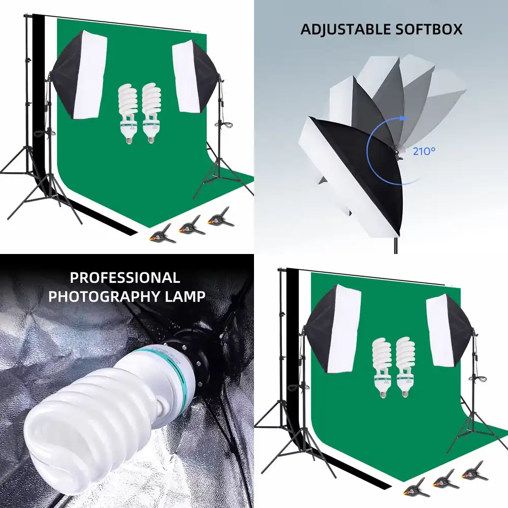 ชุดอุปกรณ์สตูดิโอถ่ายภาพ 1 ชุด - Photography Umbrella Lighting Kit บทวิจารณ์และราคา