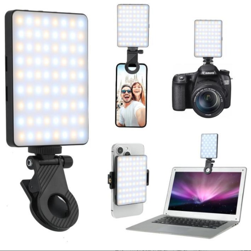 ไฟเซลฟี่ LED แบบชาร์จได้ 1 ชิ้ - Photography Lighting Video บทวิจารณ์และราคา
