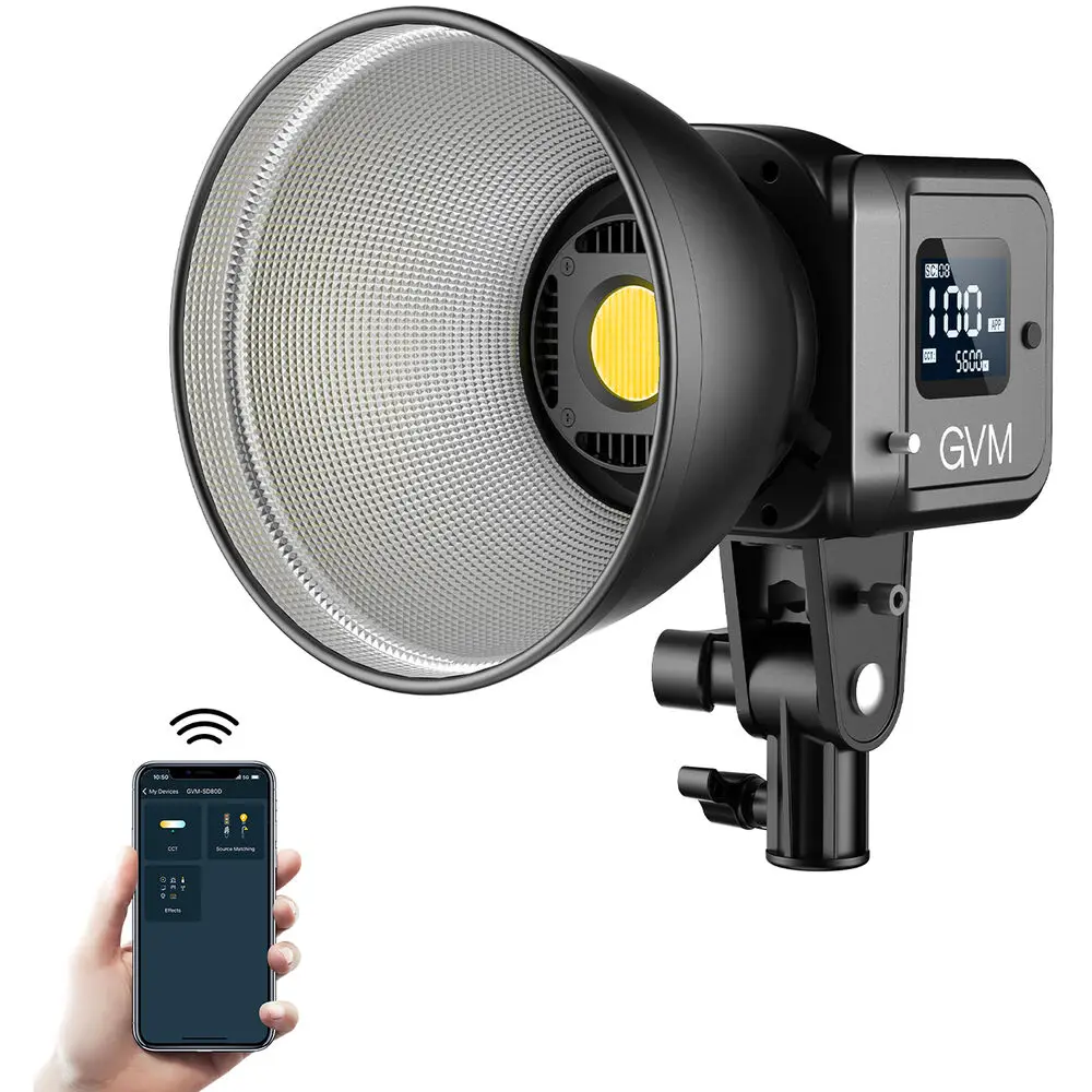 ไฟวิดีโอ LED สองสี GVM SD80D 8 - Photography Using Lighting บทวิจารณ์และราคา