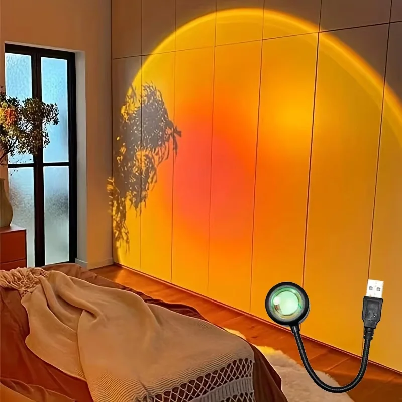 Mini USB ED Sunset โคมไฟ Night - Photography Lighting Mood บทวิจารณ์และราคา