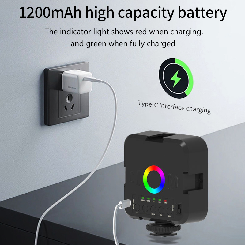 ไฟวิดีโอ RGB ขนาดเล็กแบบพกพา 6 - Photography Lighting Portable บทวิจารณ์และราคา