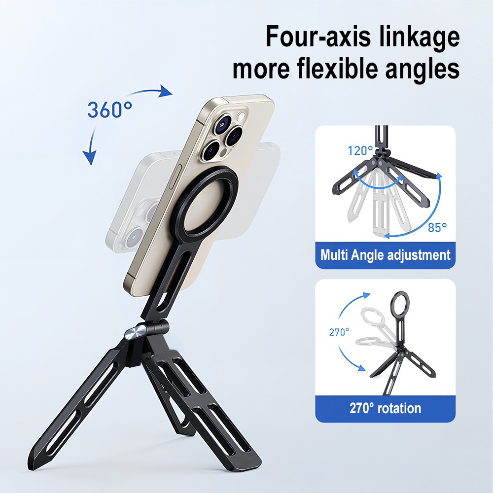 ที่ยึดโทรศัพท์แม่เหล็กแบบสี่แก - Photography Lighting Portable บทวิจารณ์และราคา