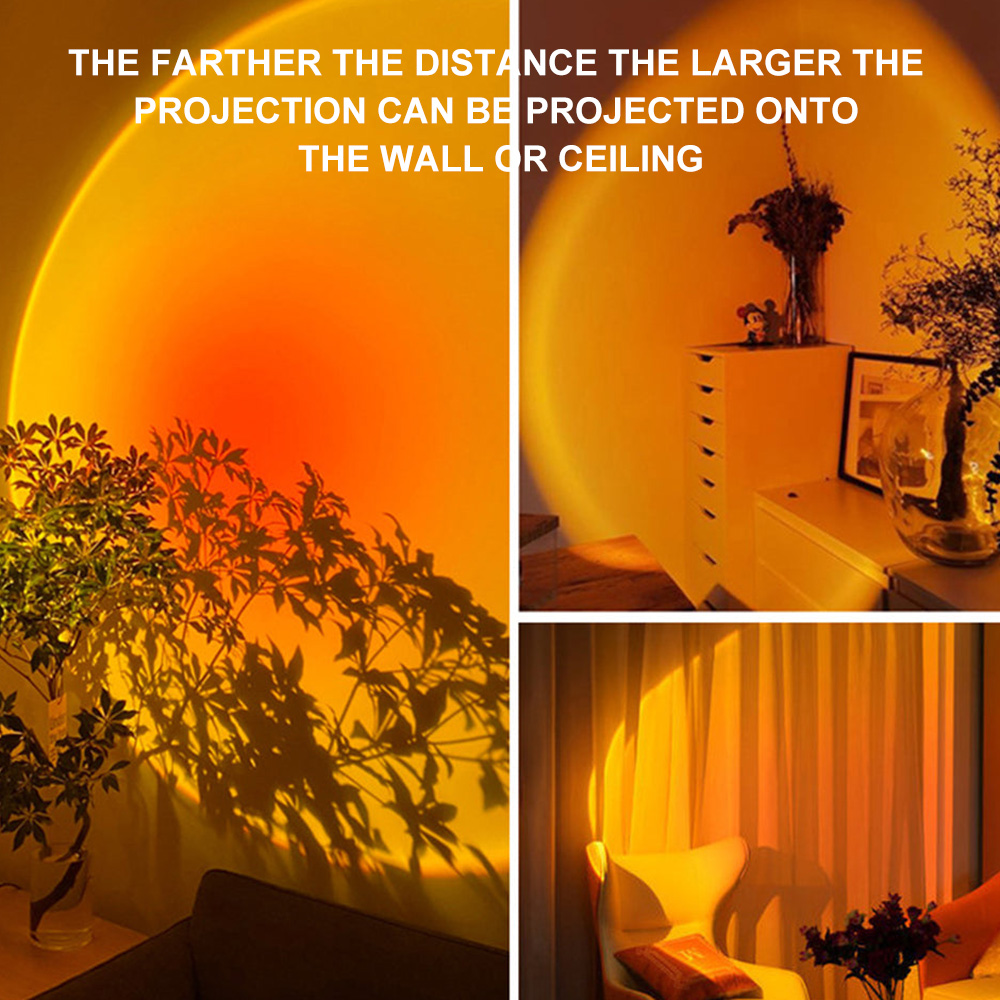 USB Sunset โปรเจกเตอร์หลอดไฟ L - Photography Lighting Mood บทวิจารณ์และราคา